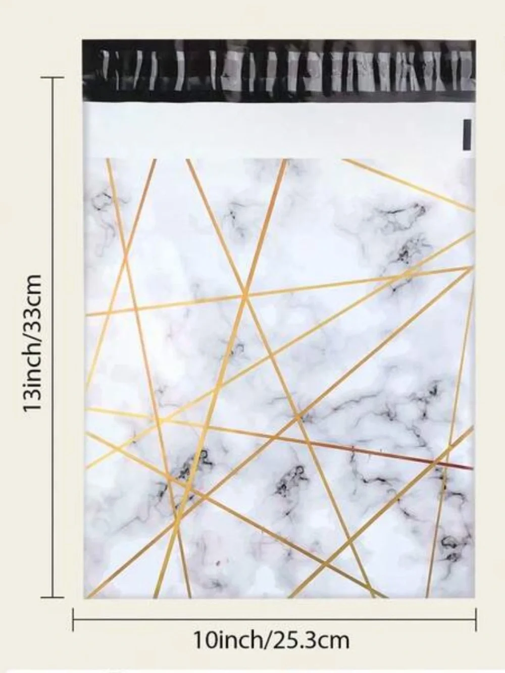 N/A polymailers white